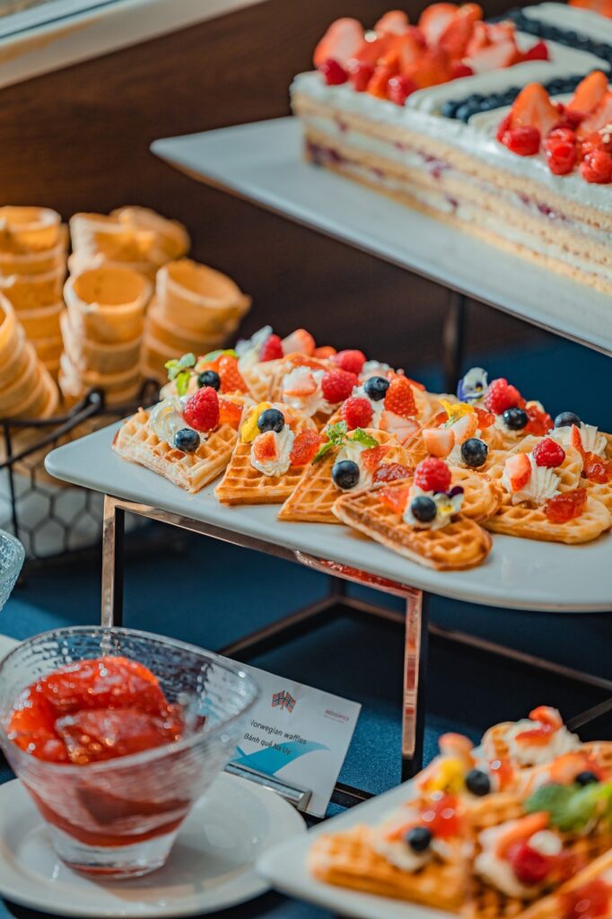 food, snack, canapes, finger food, dessert