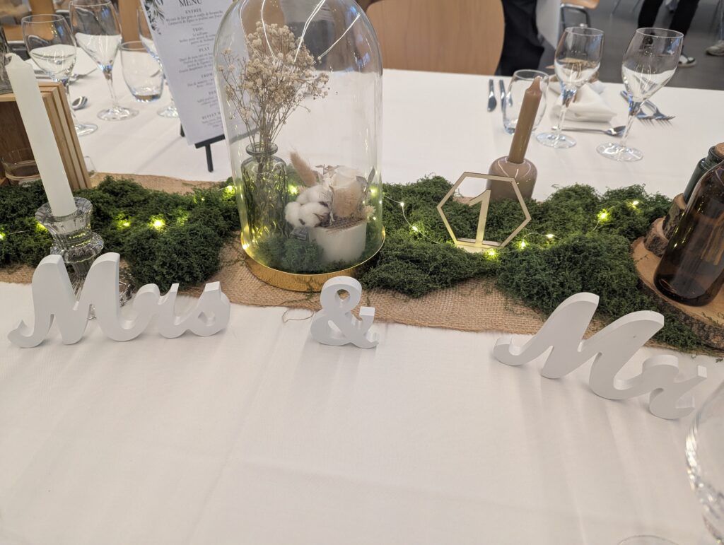 table d honneur, votre belle histoire, wedding planner